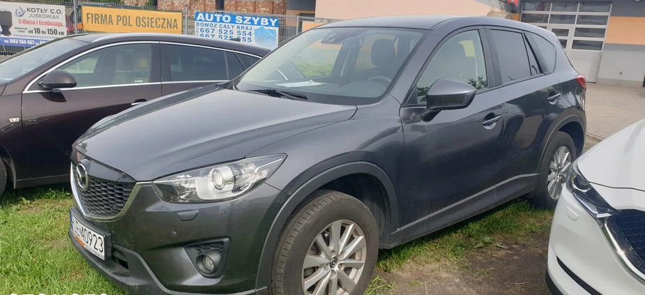 Mazda CX-5 cena 44900 przebieg: 136621, rok produkcji 2014 z Leszno małe 79